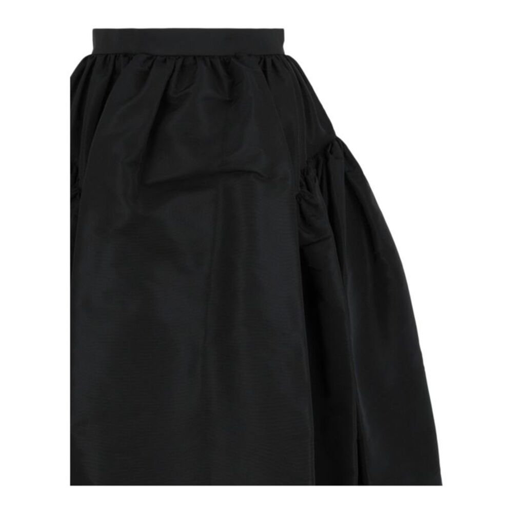 Alexander McQueen Voluminous Midi Skirt Black Womens - Picture 3 of 3